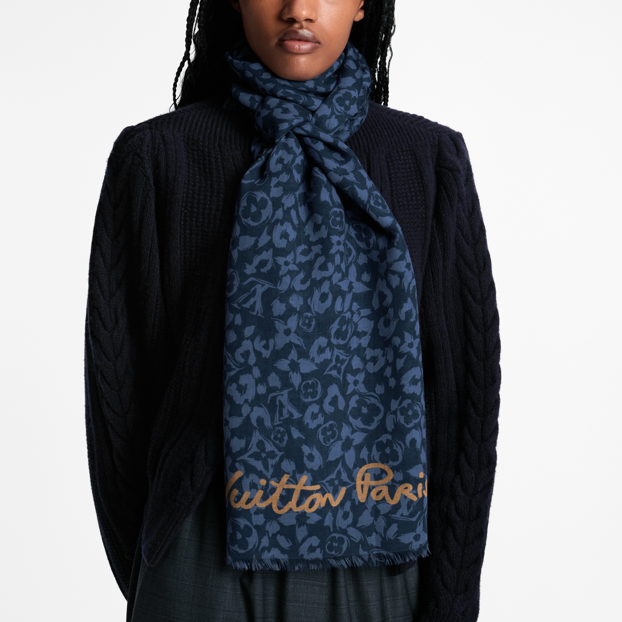 LV Safari Stole S00 - Women - Accessories | LOUIS VUITTON ®